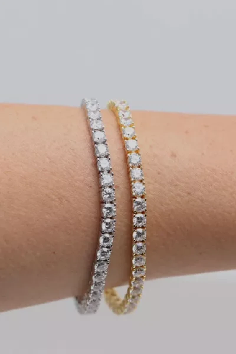 The M Jewelers Large Essential Tennis Bracelet