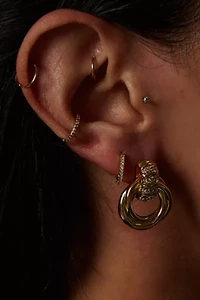 The M Jewelers Margaux Stone Knot Earrings