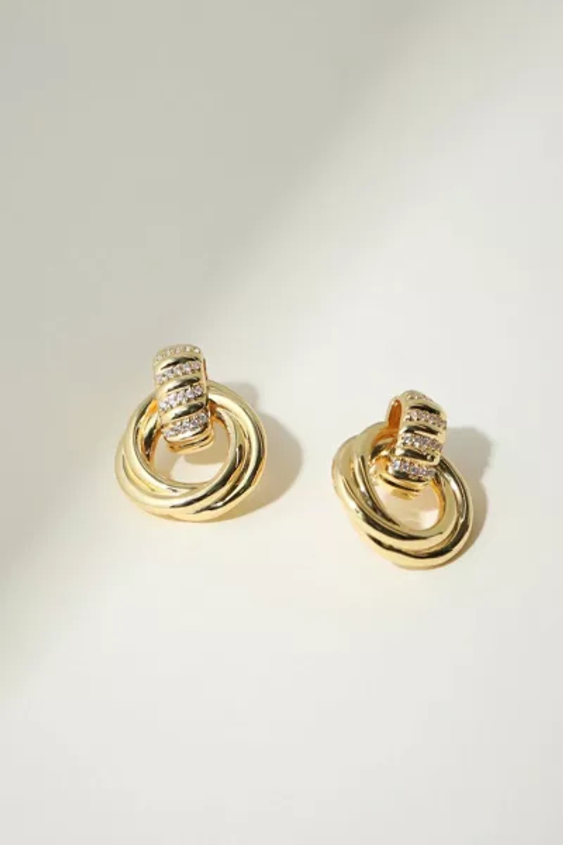 The M Jewelers Margaux Stone Knot Earrings