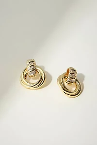 The M Jewelers Margaux Stone Knot Earrings