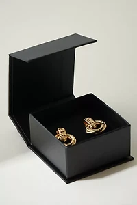 The M Jewelers Margaux Stone Knot Earrings