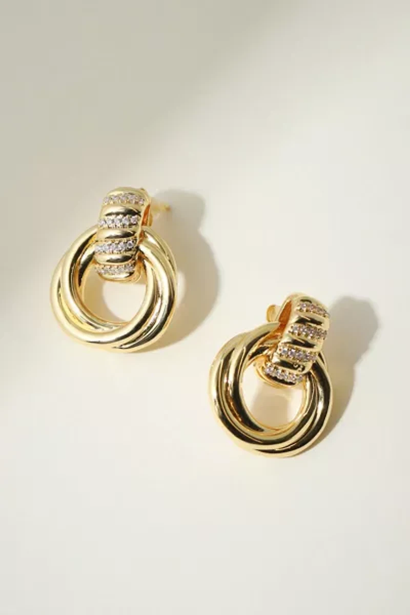 The M Jewelers Margaux Stone Knot Earrings