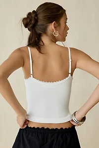 Daisy Street Kipper Fish Applique Graphic Cami