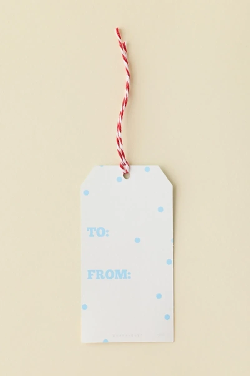 Graphique X Peanuts Snoopy House Holiday Gift Tag Set