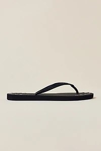 Brizza Arezzo Studded Thong Sandals