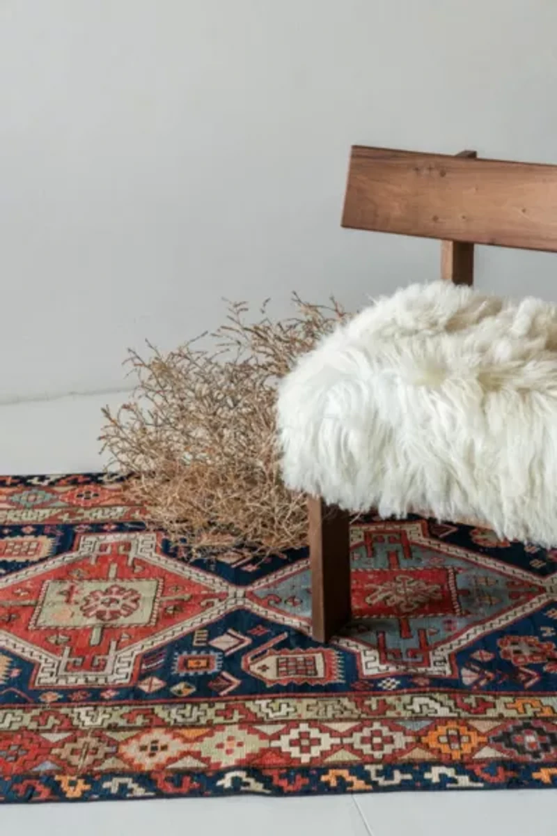 District Loom Vintage Runner Rug 375