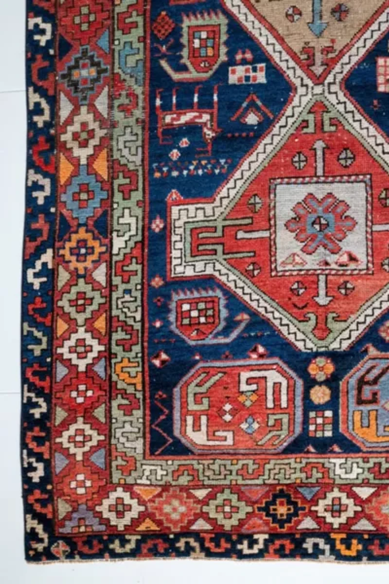 District Loom Vintage Runner Rug 375