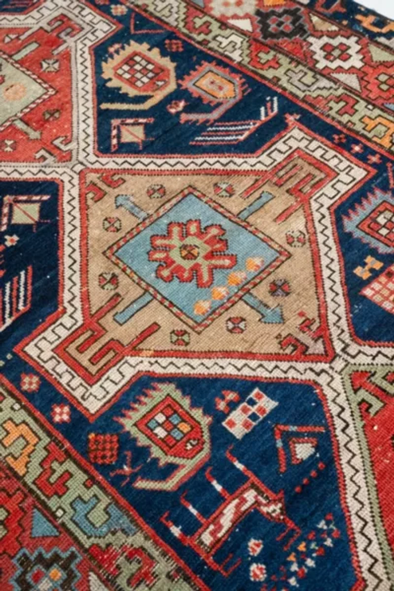 District Loom Vintage Runner Rug 375