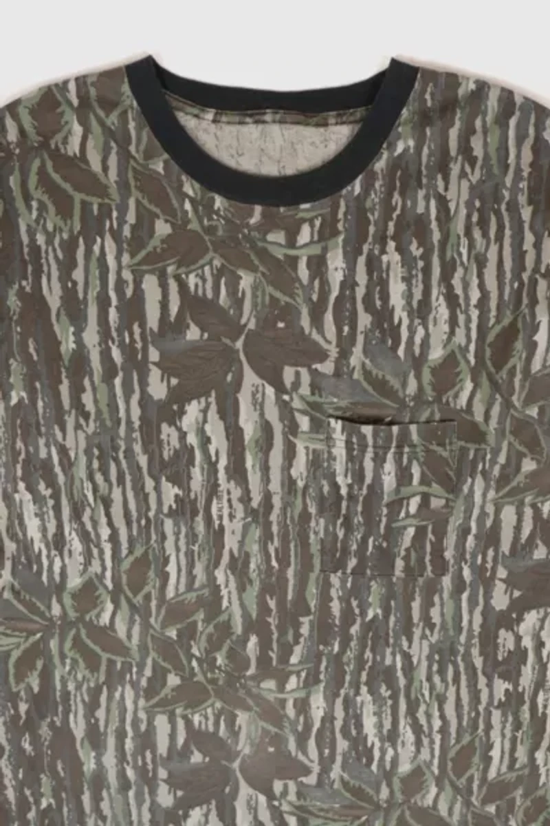Vintage Long Sleeve Camo Tee