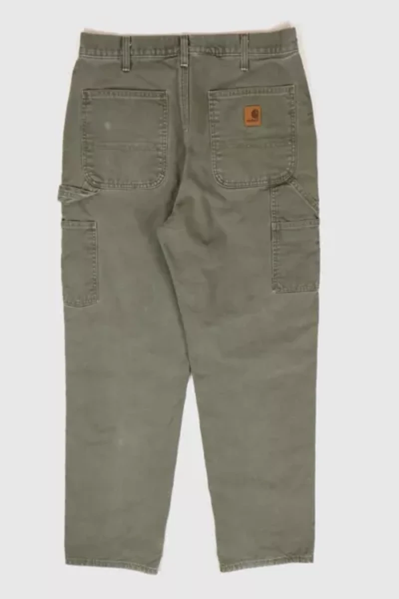 Vintage Carhartt Flannel Lined Carpenter Jean