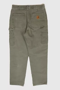 Vintage Carhartt Flannel Lined Carpenter Jean