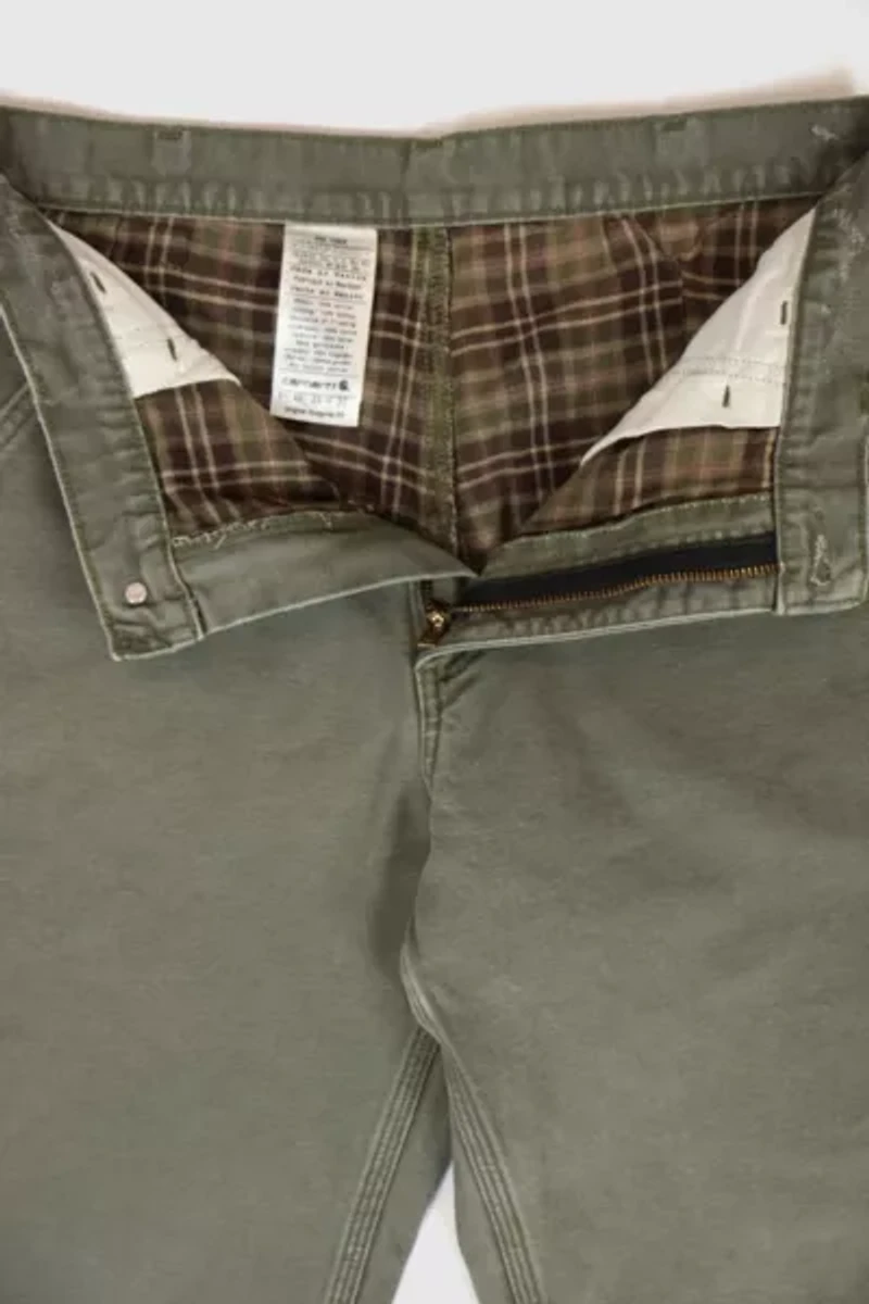 Vintage Carhartt Flannel Lined Carpenter Jean