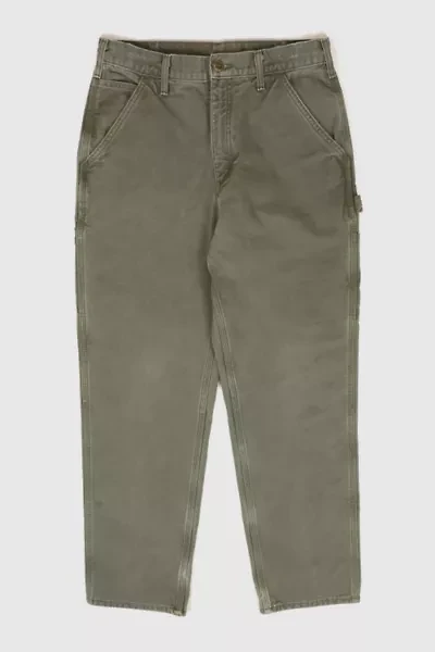 Vintage Carhartt Flannel Lined Carpenter Jean