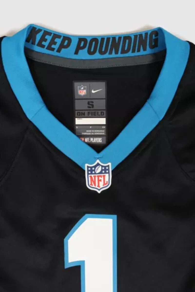 Vintage Cam Newton Carolina Panthers Football Jersey