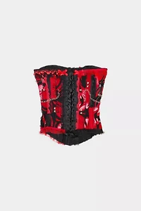Mindblown Red Flame Corset