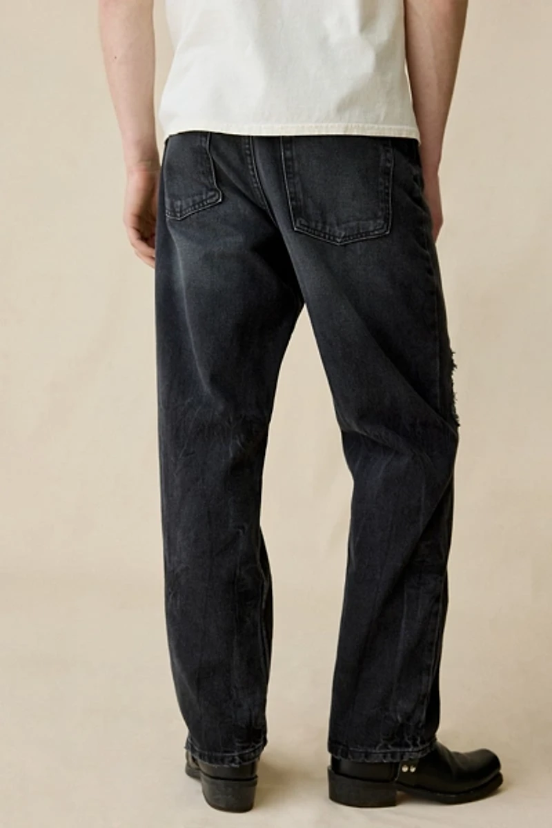 BDG Repaired Relaxed Straight Fit Jean