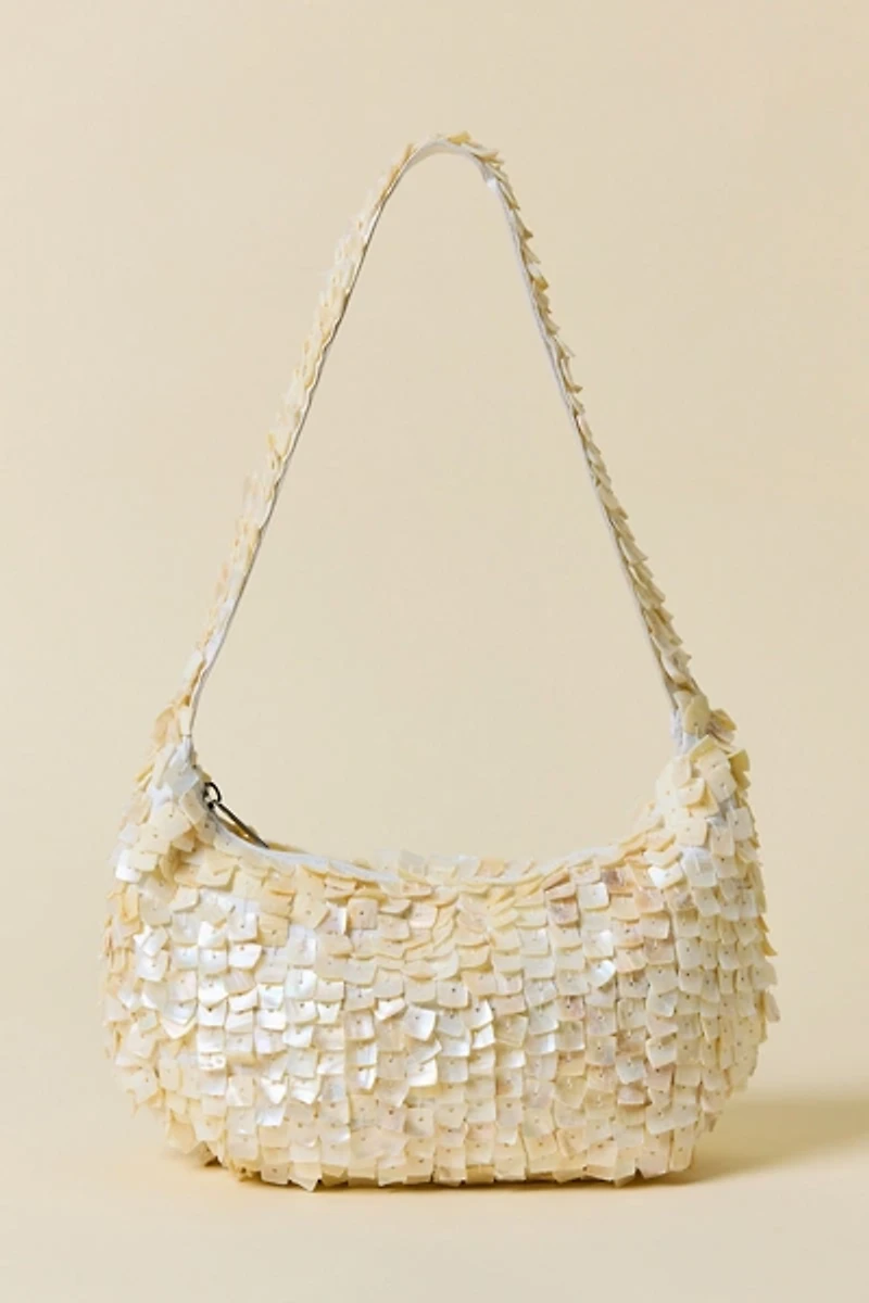 Kimchi Blue Idol Shell Beaded Bag