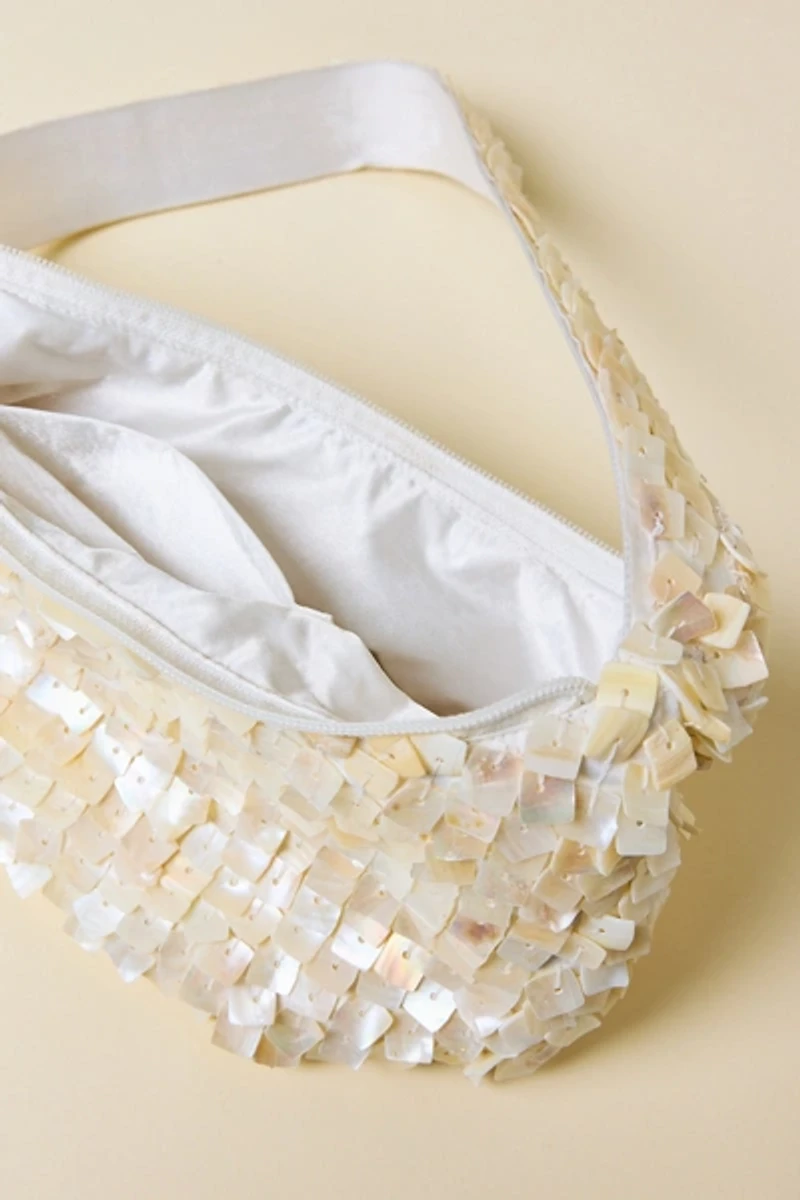 Kimchi Blue Idol Shell Beaded Bag