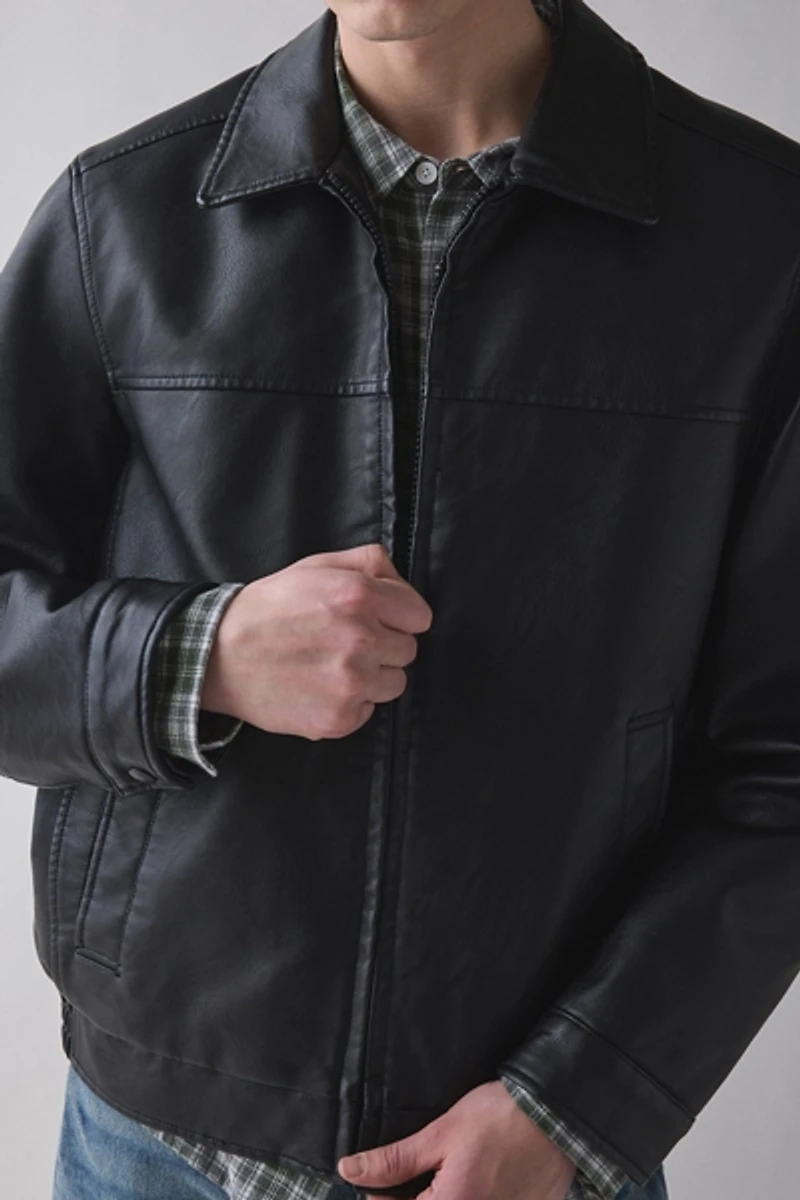 Dockers Classic Faux Leather Jacket