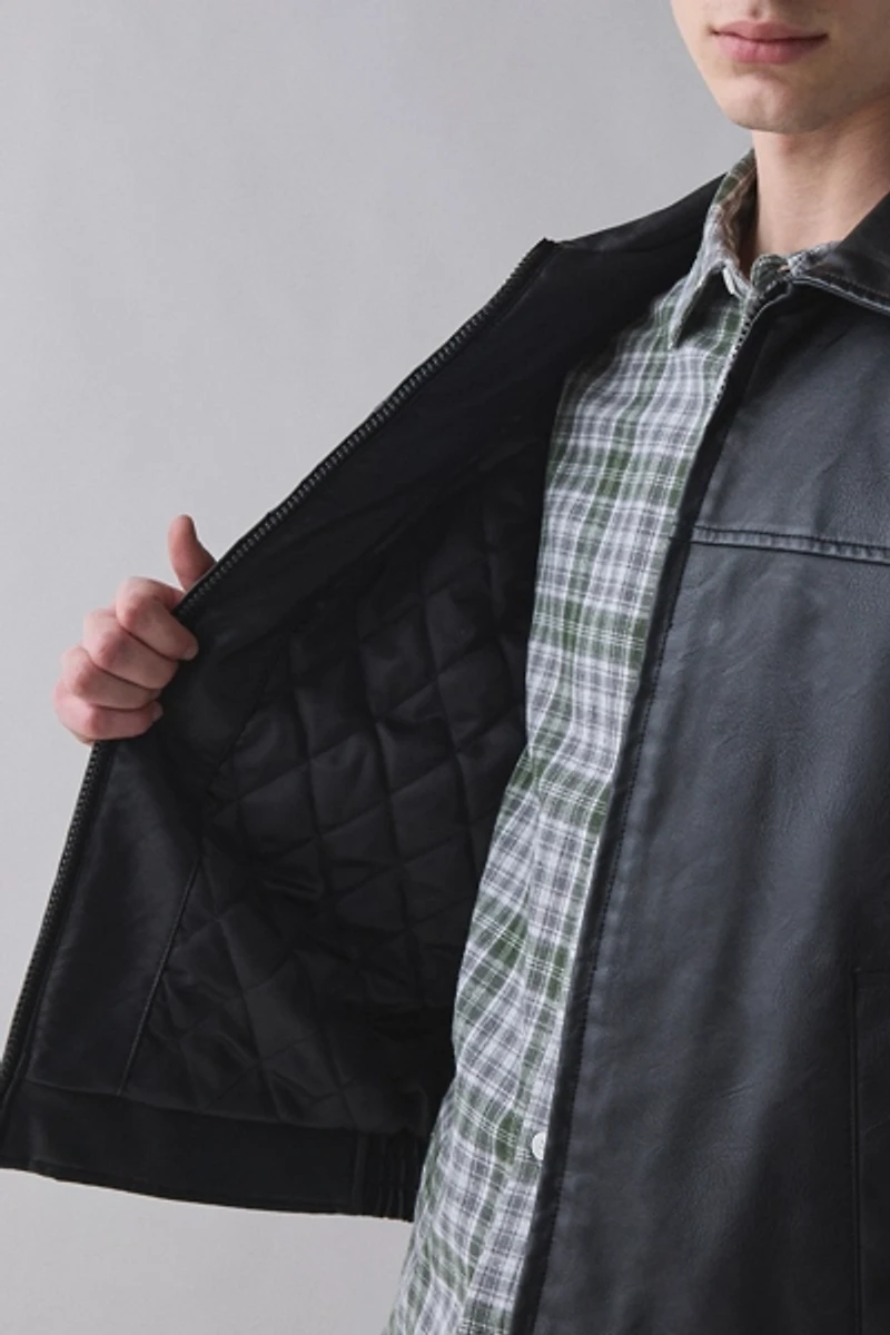 Dockers Classic Faux Leather Jacket