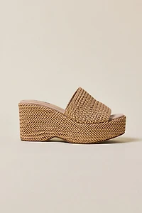 ShuShop Josie Woven Wedge Sandals