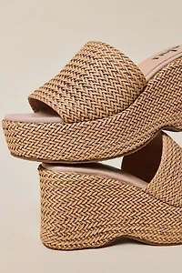 ShuShop Josie Woven Wedge Sandals