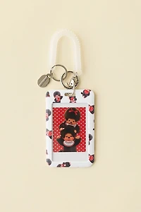 Retrospekt X Monchhichi Card Holder Keychain