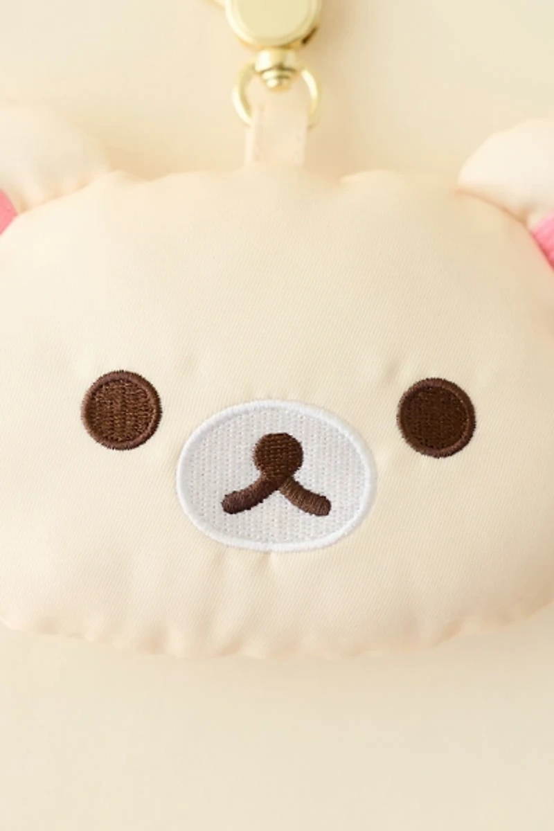 Whatever! Makes You Happy Rilakkuma Puffy Nylon Friends Blind Box Keychain