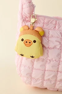 Whatever! Makes You Happy Rilakkuma Puffy Nylon Friends Blind Box Keychain