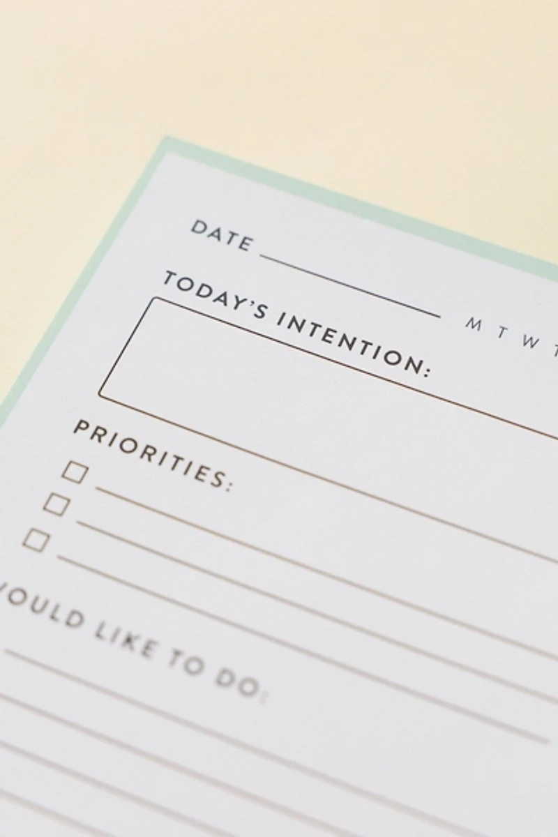 Joy Paper Co. Daily Planner Notepad