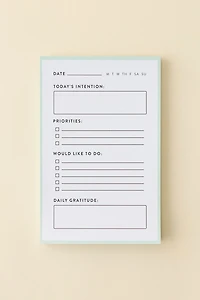 Joy Paper Co. Daily Planner Notepad
