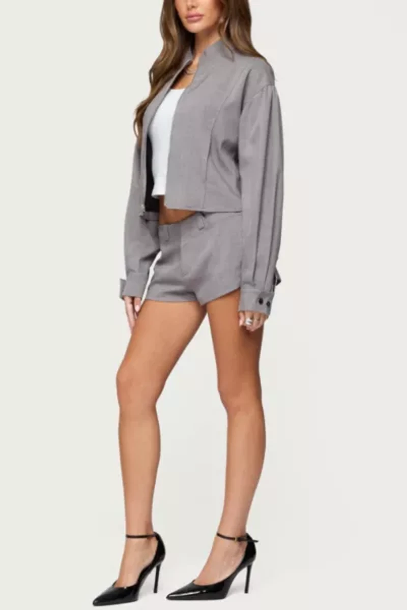 Edikted Roshelle High Neck Jacket