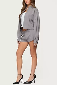 Edikted Roshelle High Neck Jacket