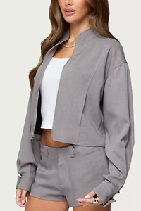 Edikted Roshelle High Neck Jacket