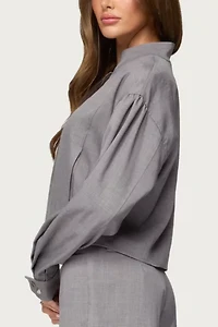 Edikted Roshelle High Neck Jacket