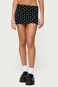Edikted Aisha Low-Rise Mini Skirt