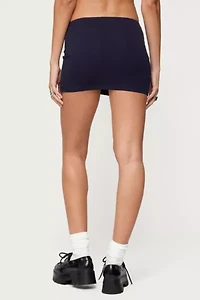 Edikted Aisha Low-Rise Mini Skirt
