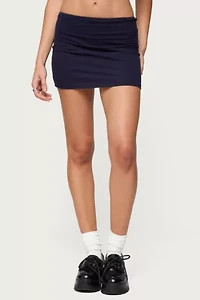 Edikted Aisha Low-Rise Mini Skirt