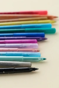 OOLY Rainbow Sparkle Glitter Marker Set