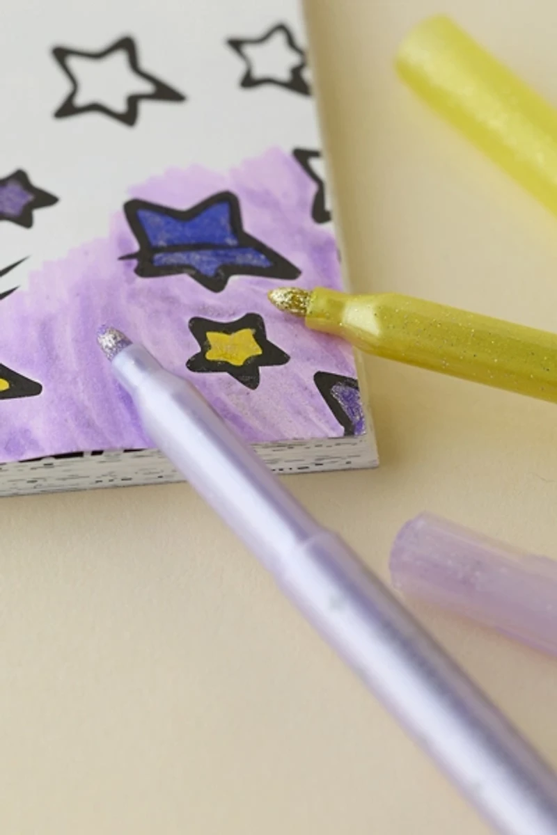 OOLY Rainbow Sparkle Glitter Marker Set