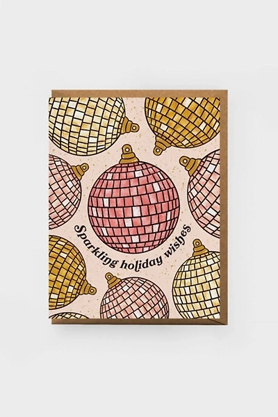 Boss Dotty Disco Ornament Holiday Card