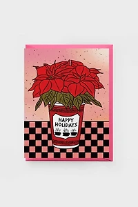 Boss Dotty Bodega Flowers Holiday Card
