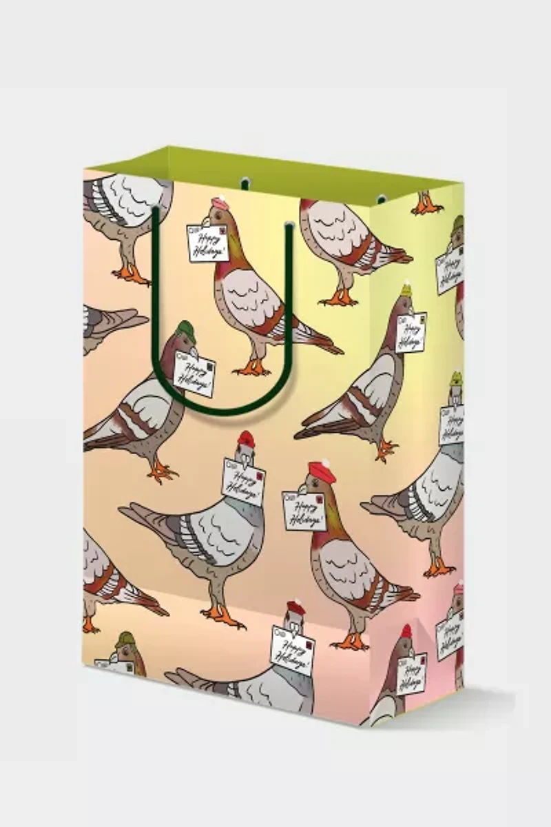 Boss Dotty Pigeon Holiday Gift Bag