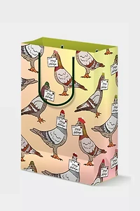 Boss Dotty Pigeon Holiday Gift Bag