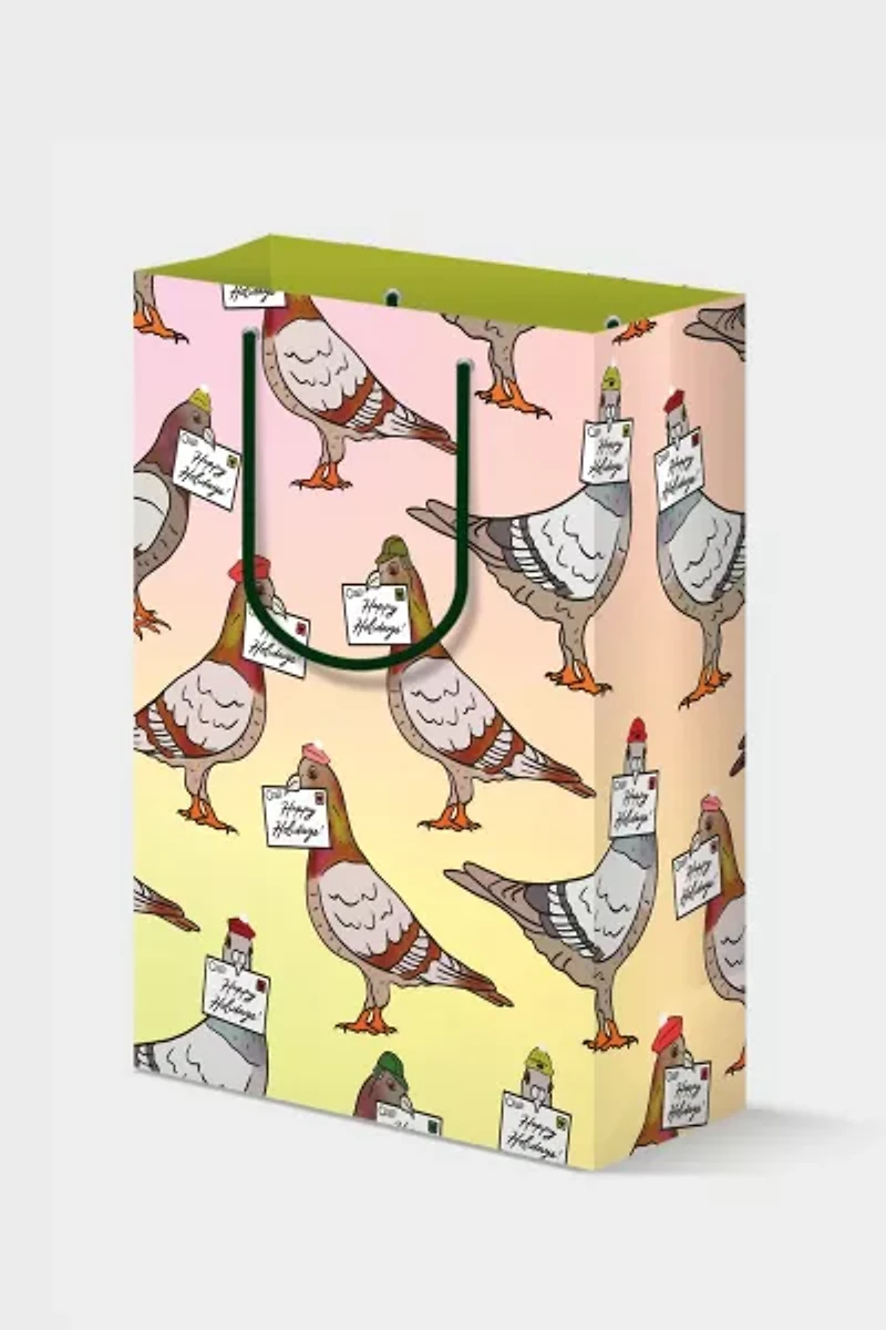 Boss Dotty Pigeon Holiday Gift Bag