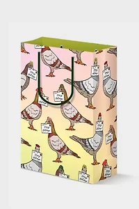 Boss Dotty Pigeon Holiday Gift Bag