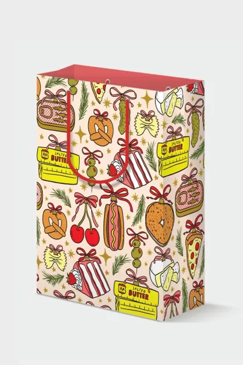 Boss Dotty Season's Eatings Holiday Gift Bag