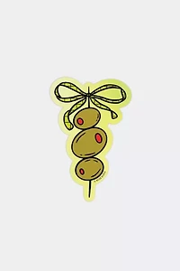 Boss Dotty Olives Sticker