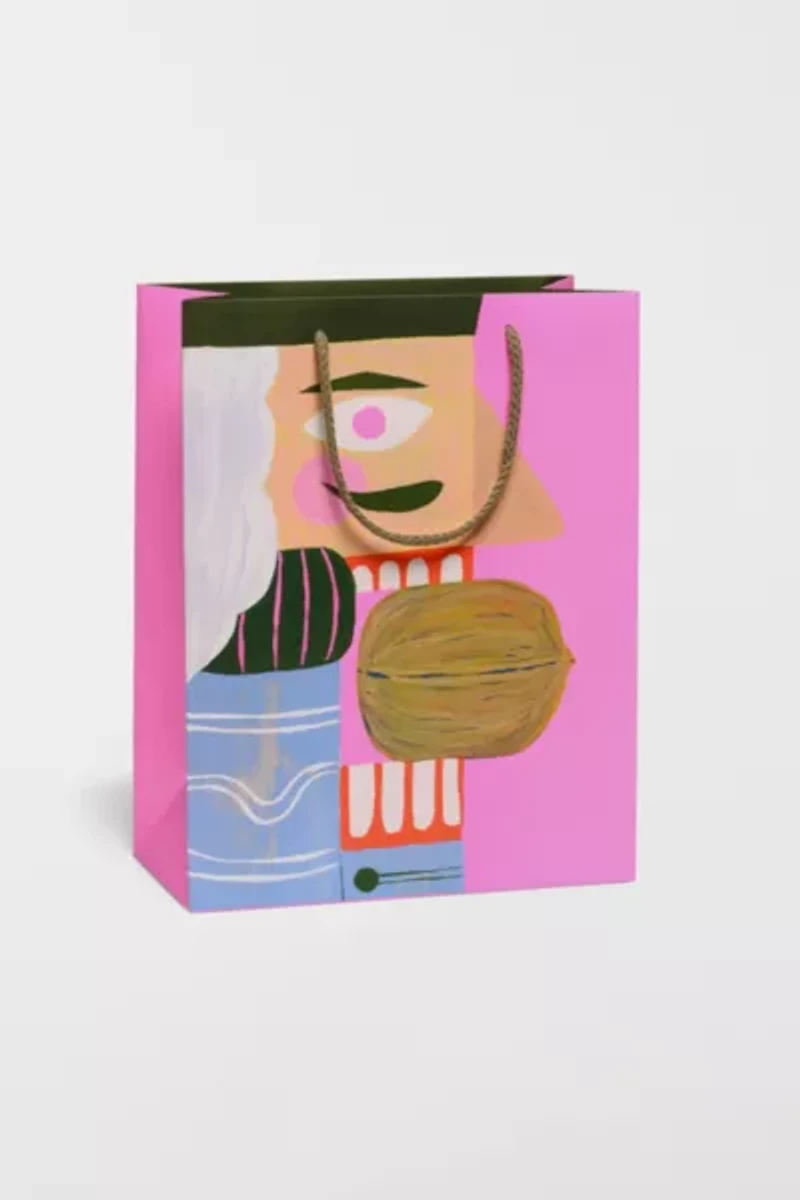 Red Cap Nutty or Nice Gift Bag