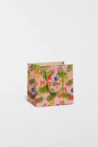 Red Cap Christmas Cats Gift Bag